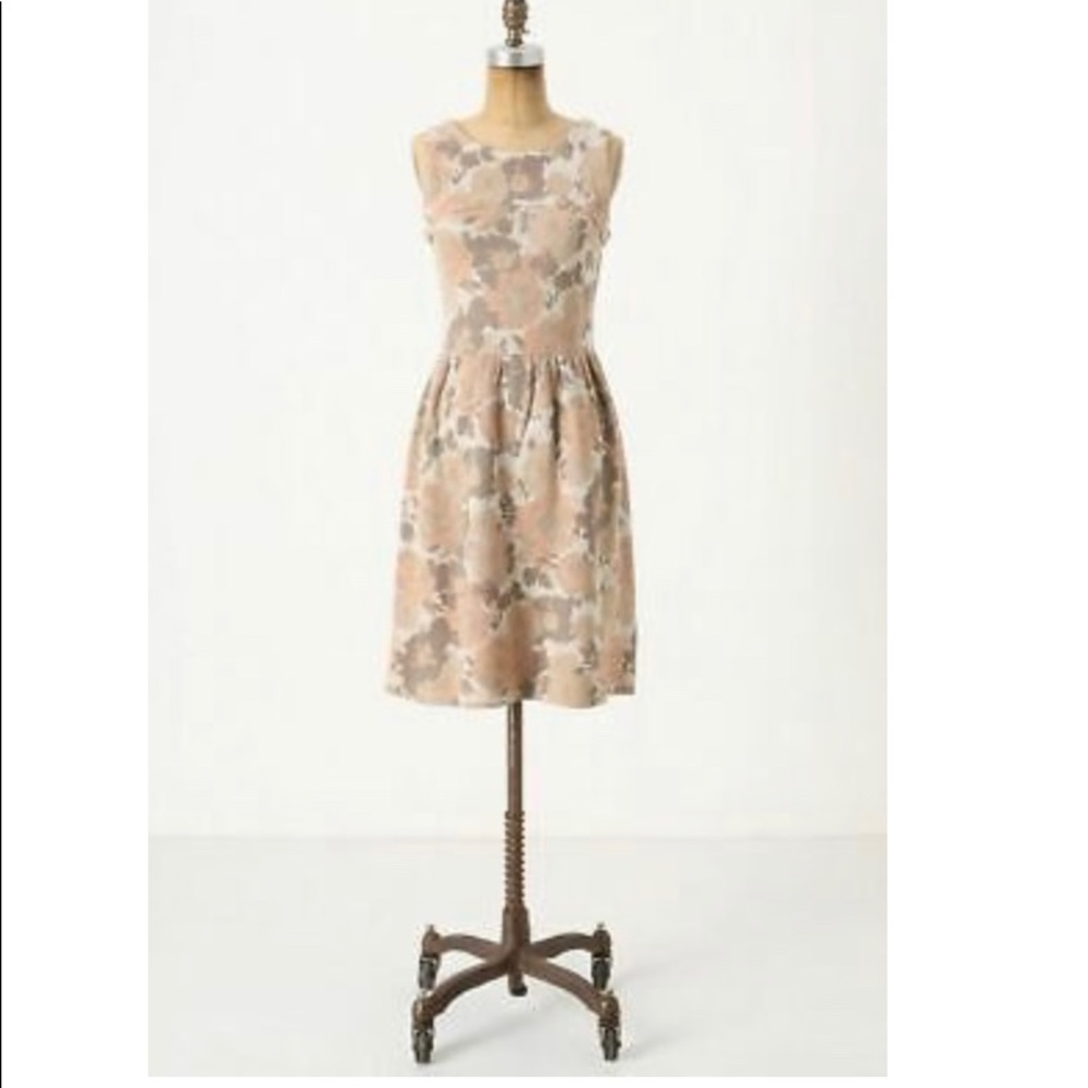 Anthropologie sweater dress knitted and knotted L